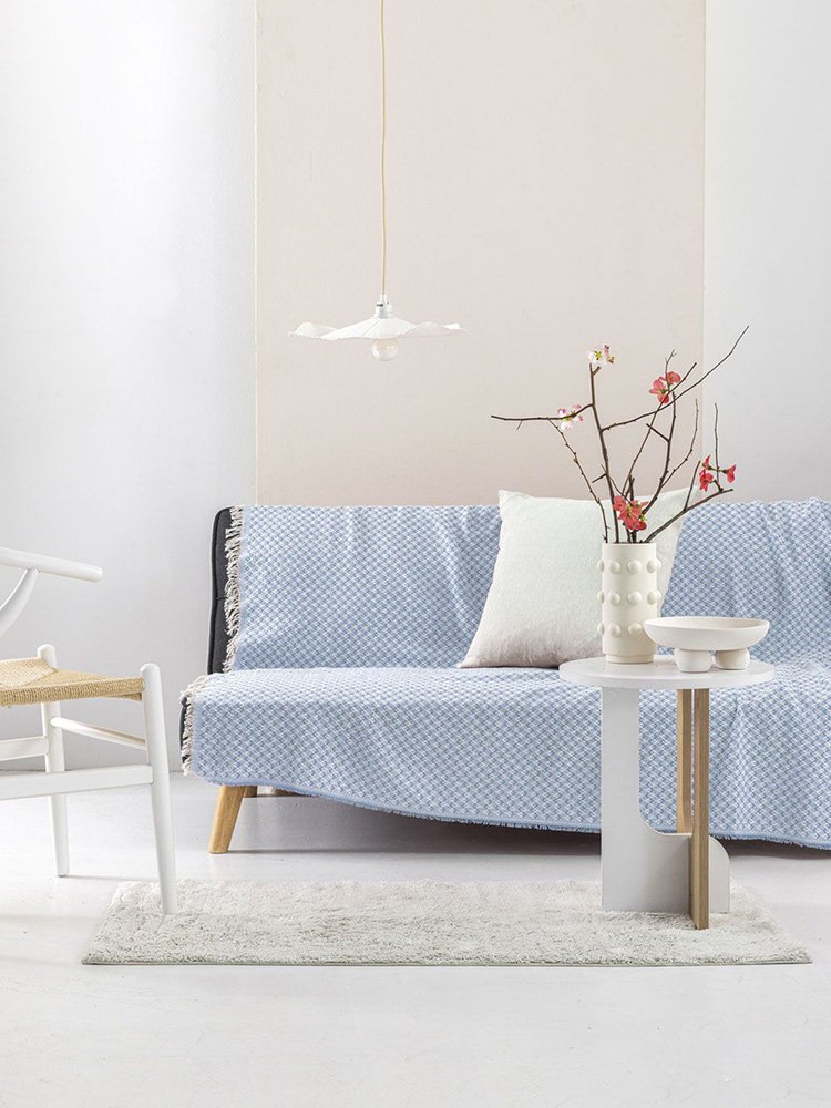 ΠΑΛΑΜΑΙΚΗ ΡΙΧΤΑΡΙ ΤΡΙΘΕΣΙΟ PALAMAIKI HOME MARY BLUE (210X300CM)