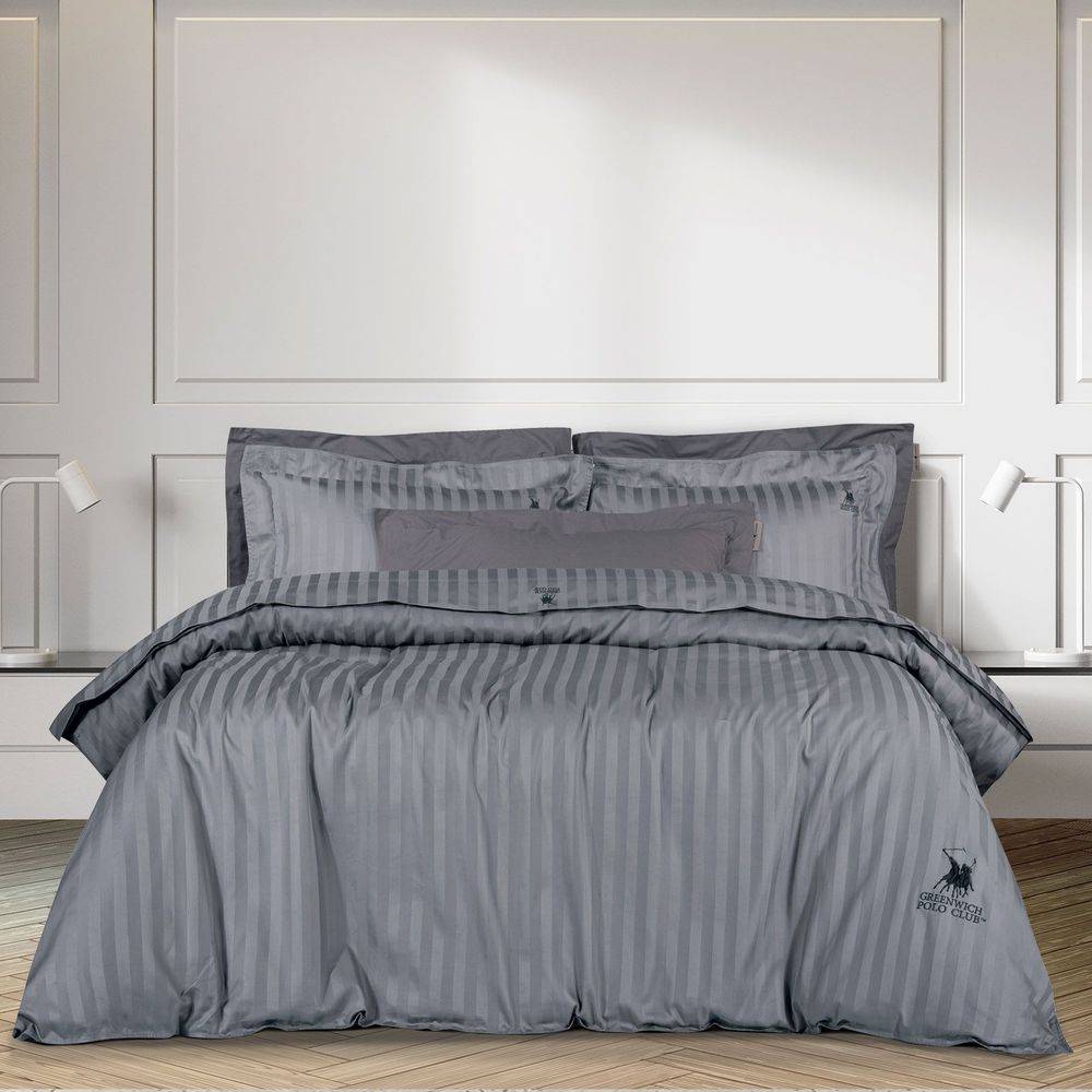 GREENWICH POLO CLUB ΣΕΤ ΠΑΠΛΩΜΑΤΟΘΗΚΗ ΥΠΕΡΔΙΠΛΗ GREENWICH POLO CLUB 2152 GREY (220X240CM)