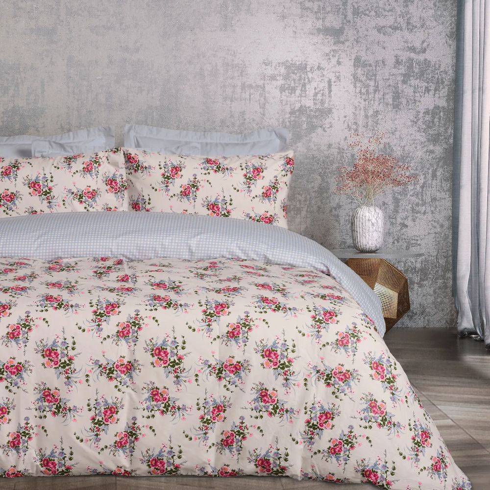 ΣΕΤ ΠΑΠΛΩΜΑΤΟΘΗΚΗ ΥΠΕΡΔΙΠΛΗ DAS HOME HAPPY 9647 (220X240CM) DAS HOME