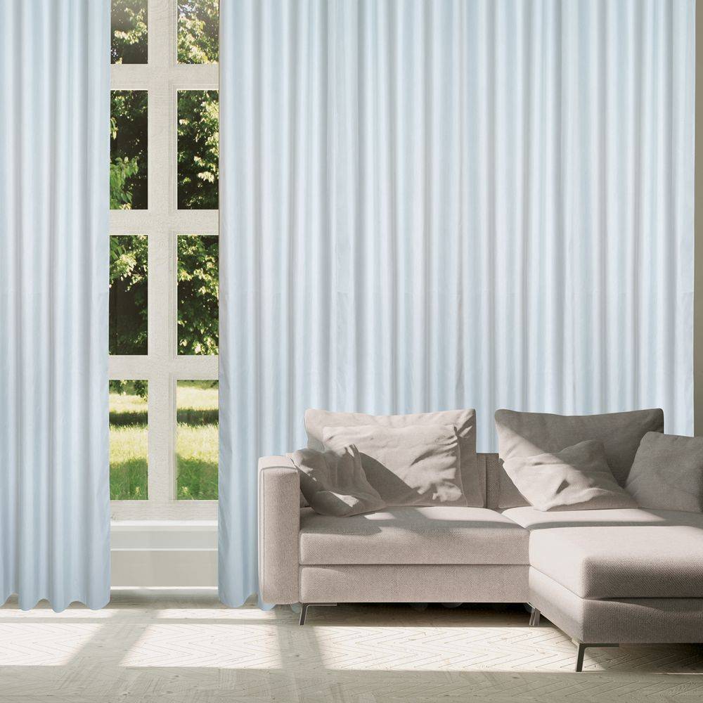 ΚΟΥΡΤΙΝΑ ΜΕ ΚΡΙΚΟΥΣ DAS HOME 2253 ΓΚΡΙ (140Χ270CM)