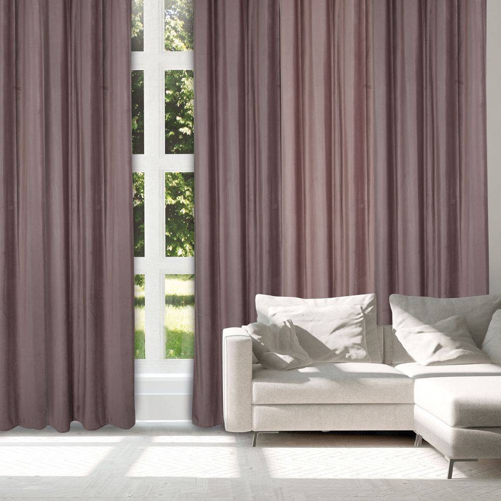 ΚΟΥΡΤΙΝΑ ΜΕ ΚΡΙΚΟΥΣ DAS HOME 2228 NUDE (140Χ270CM) DAS HOME