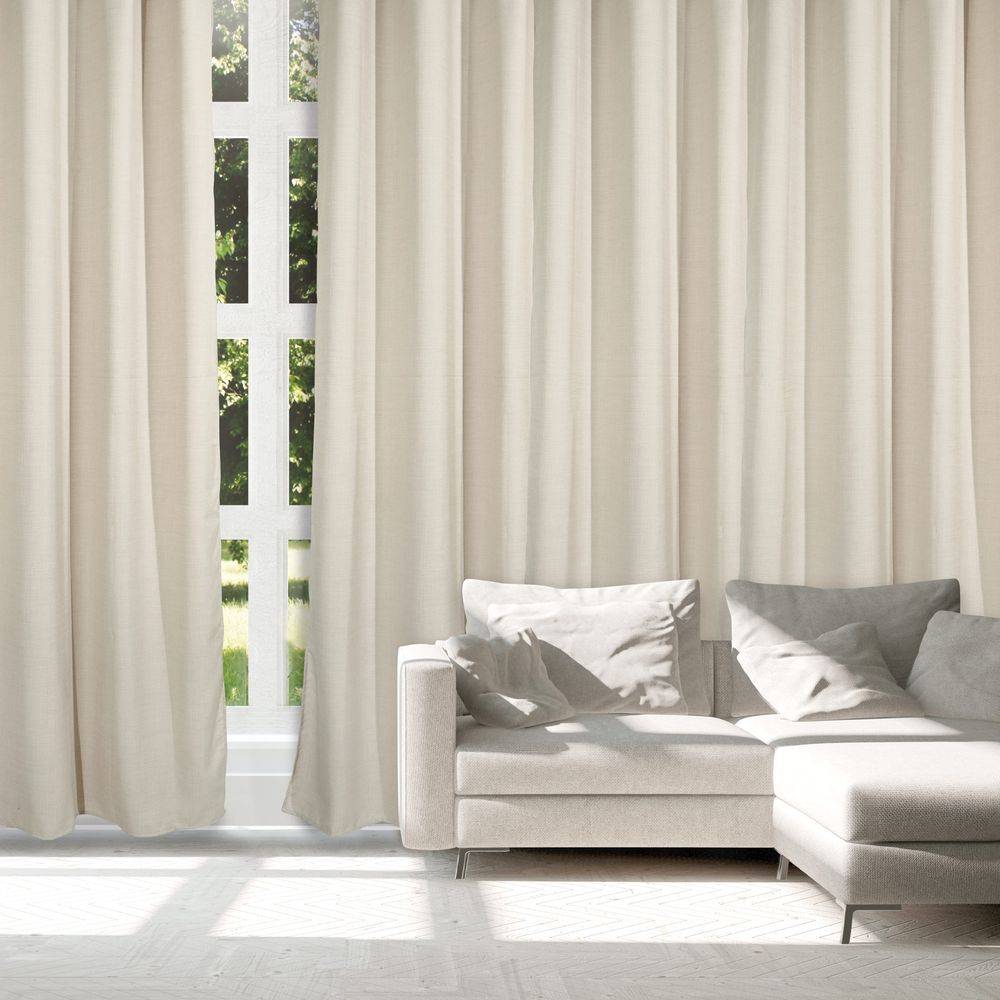 ΚΟΥΡΤΙΝΑ ΜΕ ΚΡΙΚΟΥΣ DAS HOME 2239 ΕΚΡΟΥ (140Χ270CM) DAS HOME