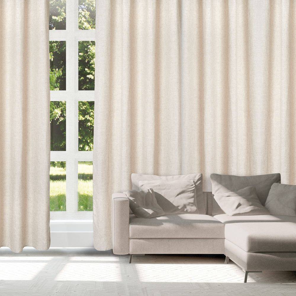 ΚΟΥΡΤΙΝΑ ΜΕ ΚΡΙΚΟΥΣ DAS HOME 2250 ΜΠΕΖ (140Χ270CM)