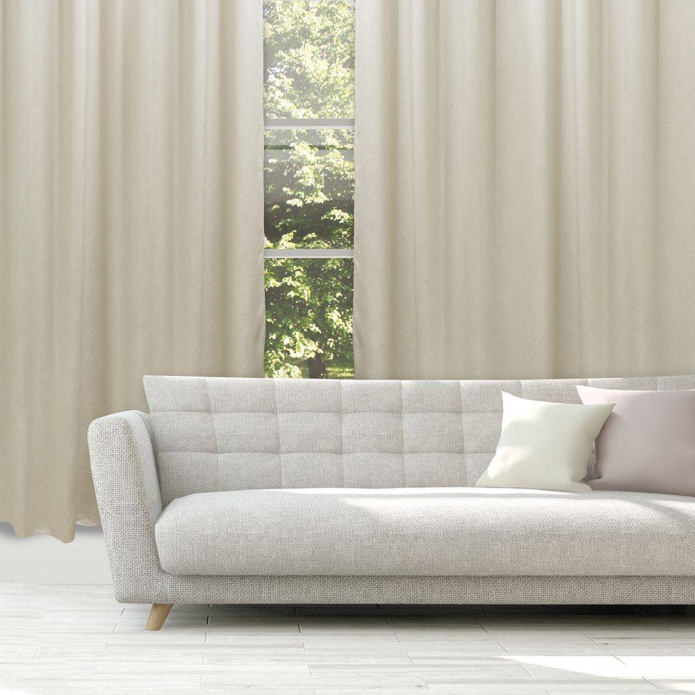 ΚΟΥΡΤΙΝΑ ΜΕ ΚΡΙΚΟΥΣ DAS HOME 2246 ΙΒΟΥΑΡ (140Χ270CM) DAS HOME