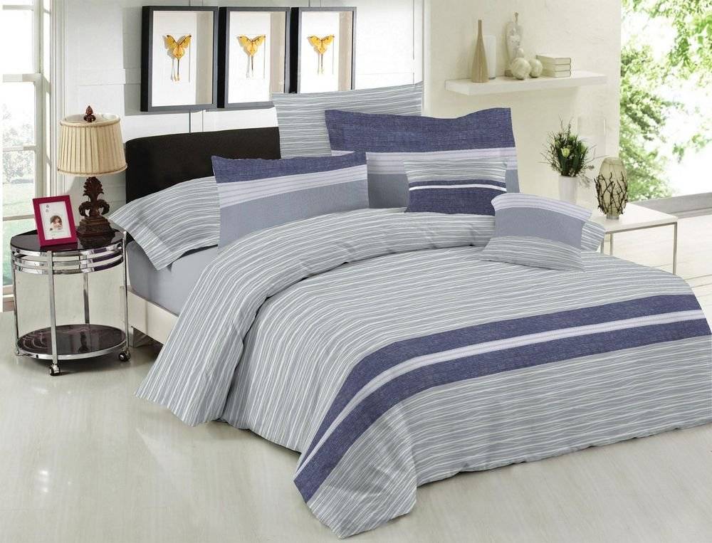 ΣΕΝΤΟΝΙΑ ΥΠΕΡΔΙΠΛΑ LE BLANC PREMIUM BROOKLYN ICE ΣΕΤ 4ΤΜΧ (240X270CM) LE BLANC