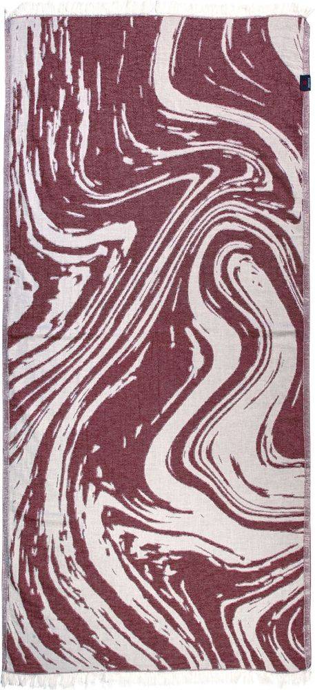 ΠΕΤΣΕΤΑ-ΠΑΡΕΟ ΘΑΛΑΣΣΗΣ GREENWICH POLO CLUB 3683 BORDEAUX (80Χ180CM) GREENWICH POLO CLUB