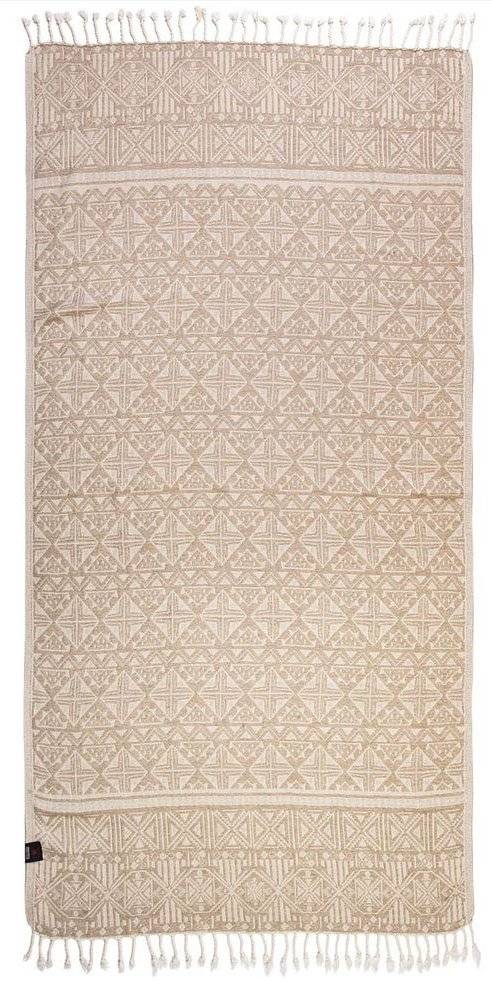 ΠΕΤΣΕΤΑ-ΠΑΡΕΟ ΘΑΛΑΣΣΗΣ GREENWICH POLO CLUB 3681 TAUPE (80Χ180CM)