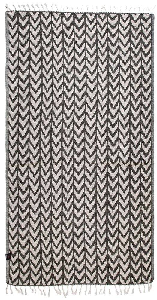 ΠΕΤΣΕΤΑ-ΠΑΡΕΟ ΘΑΛΑΣΣΗΣ GREENWICH POLO CLUB 3684 BLACK (80Χ180CM) GREENWICH POLO CLUB