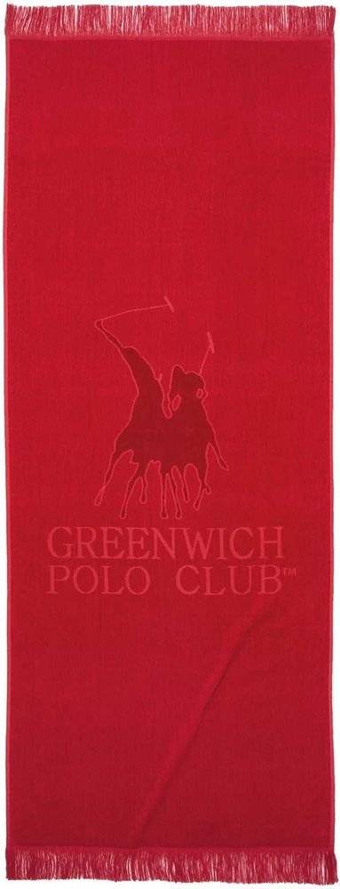 GREENWICH POLO CLUB ΠΕΤΣΕΤΑ ΘΑΛΑΣΣΗΣ GREENWICH POLO CLUB 3657 RED (90Χ190CM)
