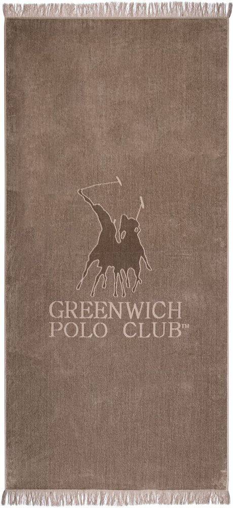 ΠΕΤΣΕΤΑ ΘΑΛΑΣΣΗΣ GREENWICH POLO CLUB 3625 TAUPE (90Χ190CM) GREENWICH POLO CLUB