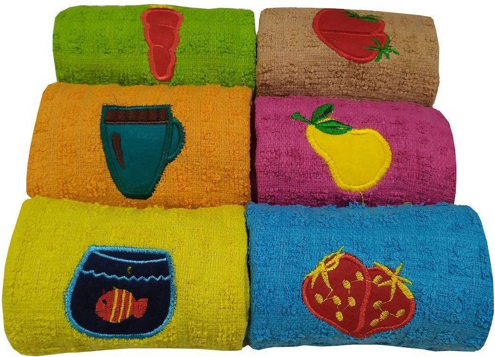 ΠΕΤΣΕΤΕΣ ΚΟΥΖΙΝΑΣ ΚΟΜΒΟΣ ΔΙΑΦΟΡΑ ΧΡΩΜΑΤΑ 6TMX (40X60CM)