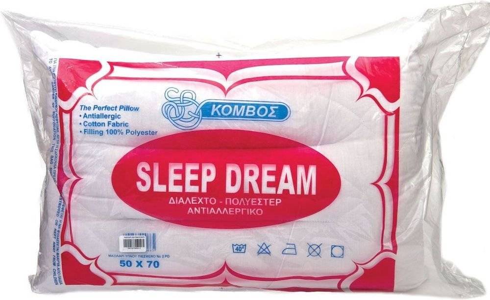 ΚΟΜΒΟΣ ΜΑΞΙΛΑΡΙ ΚΟΜΒΟΣ ΑΝΑΤΟΜΙΚΟ ΣΚΛΗΡΟ WHITE 50X70CM