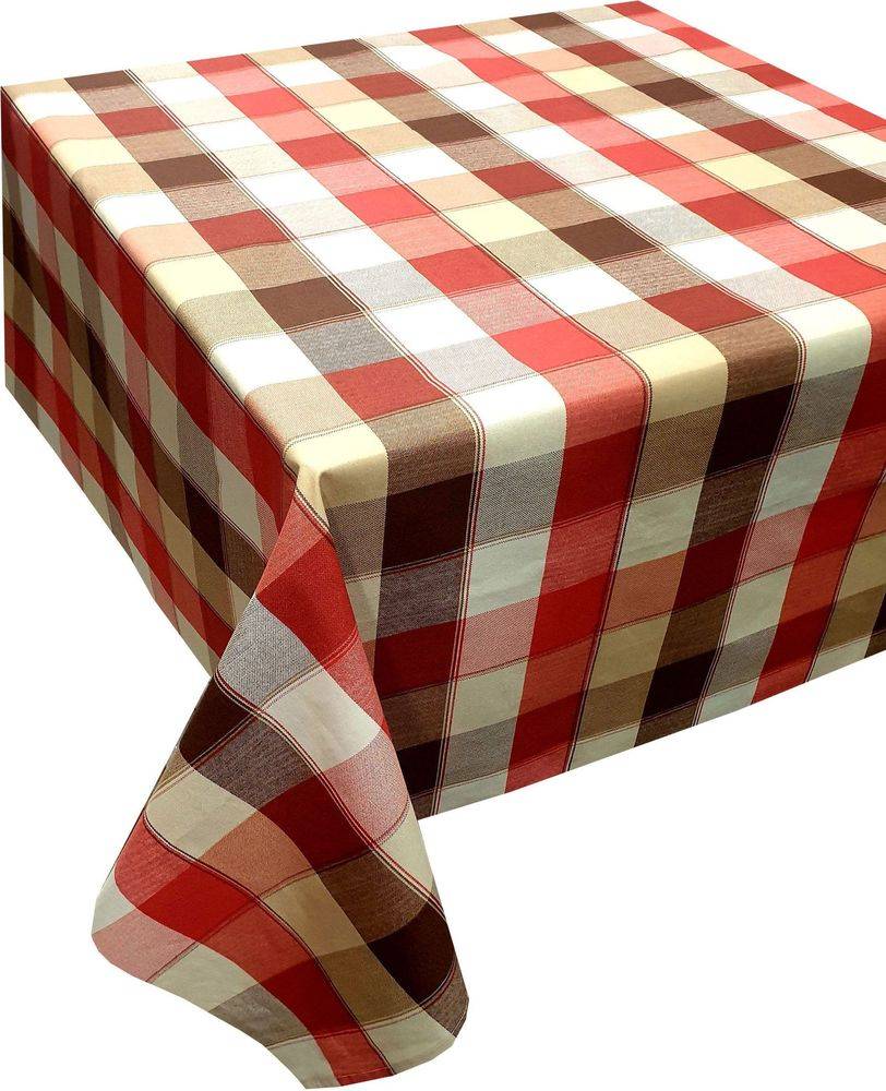 ΤΡΑΠΕΖΟΜΑΝΤΗΛΟ ΚΟΜΒΟΣ ΚΑΡΟ DESIGN-3 RED 140X140CM ΚΟΜΒΟΣ