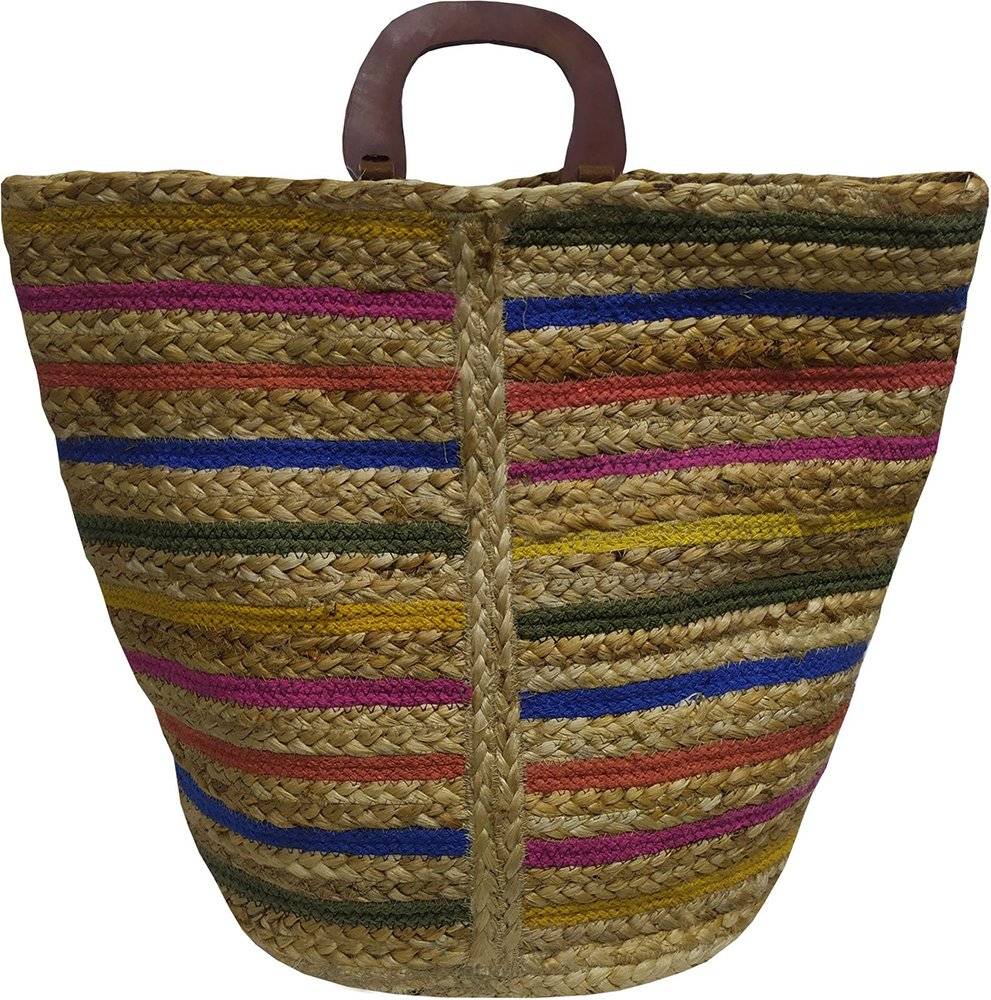 ΤΣΑΝΤΑ ΘΑΛΑΣΣΗΣ ΚΟΜΒΟΣ ΓΙΟΥΤΑ MULTICOLOR DESIGN 7 (40X50CM) ΚΟΜΒΟΣ