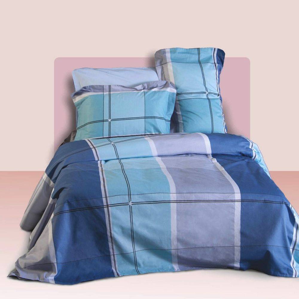 ΠΑΠΛΩΜΑΤΟΘΗΚΗ ΥΠΕΡΔΙΠΛΗ SB HOME AMALIA AQUA ΣΕΤ 3ΤΜΧ (230X250CM) SB HOME