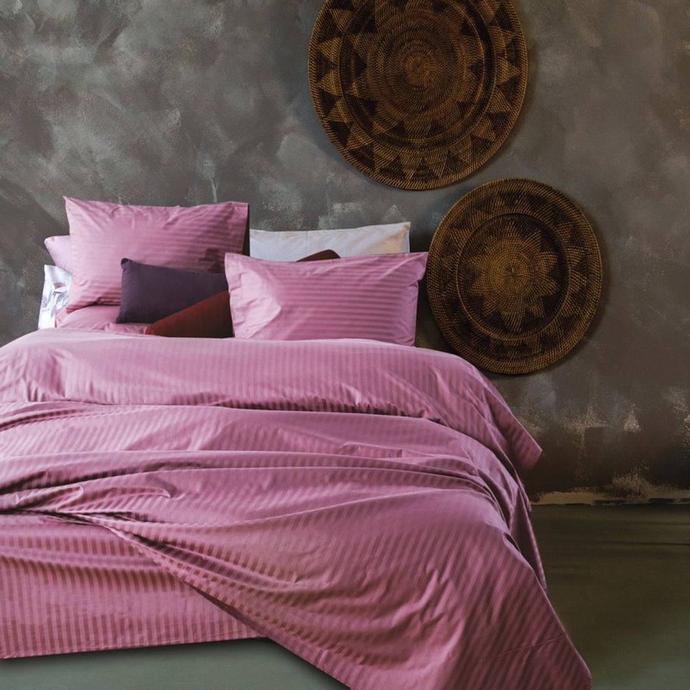 ΣΕΝΤΟΝΙΑ ΥΠΕΡΔΙΠΛΑ SB HOME LUSSO DUSTY PINK ΣΕΤ 4ΤΜΧ ΧΩΡΙΣ ΛΑΣΤΙΧΟ (250X280CM) SB HOME