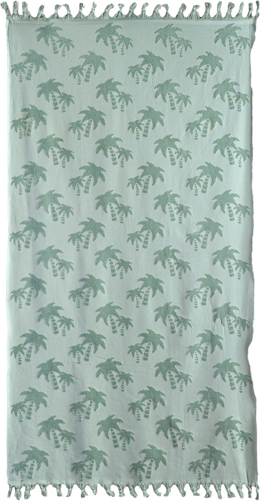 RYTHMOS ΠΕΤΣΕΤΑ ΘΑΛΑΣΣΗΣ RYTHMOS ΒΕΛΟΥΤΕ PALM ΜΕΝΤΑ (86X160CM)