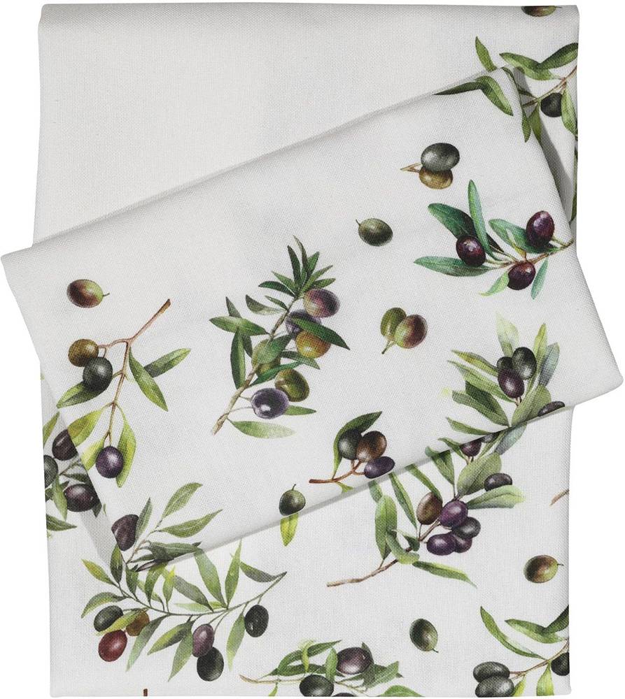 RUNNER DAS HOME 0645 ΛΑΔΙ/ΜΠΕΖ (45X140CM) DAS HOME