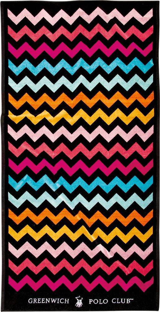 Πετσέτα Θαλάσσης Greenwich Polo Club 4018 Multicolor 90x180