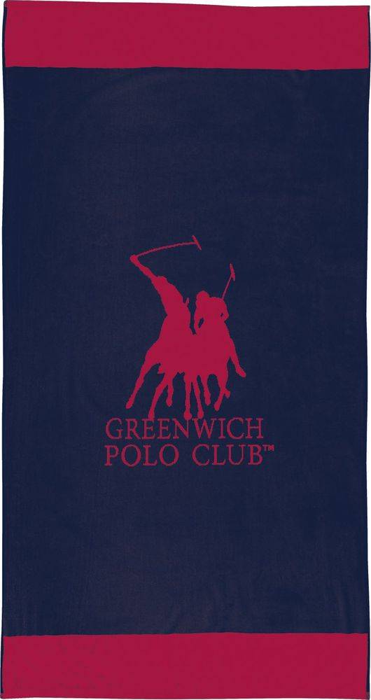 ΠΕΤΣΕΤΑ ΘΑΛΑΣΣΗΣ GREENWICH POLO CLUB 4048 BLUE/RED (90Χ170CM)