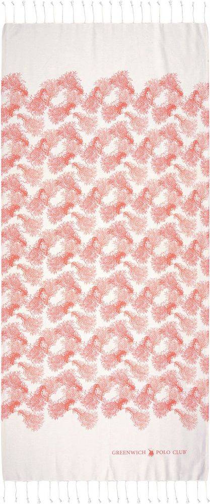 ΠΕΤΣΕΤΑ-ΠΑΡΕΟ ΘΑΛΑΣΣΗΣ GREENWICH POLO CLUB 3664 CORAL (80Χ180CM) GREENWICH POLO CLUB