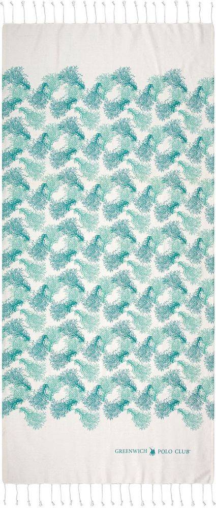 ΠΕΤΣΕΤΑ-ΠΑΡΕΟ ΘΑΛΑΣΣΗΣ GREENWICH POLO CLUB 3665 MINT (80Χ180CM)