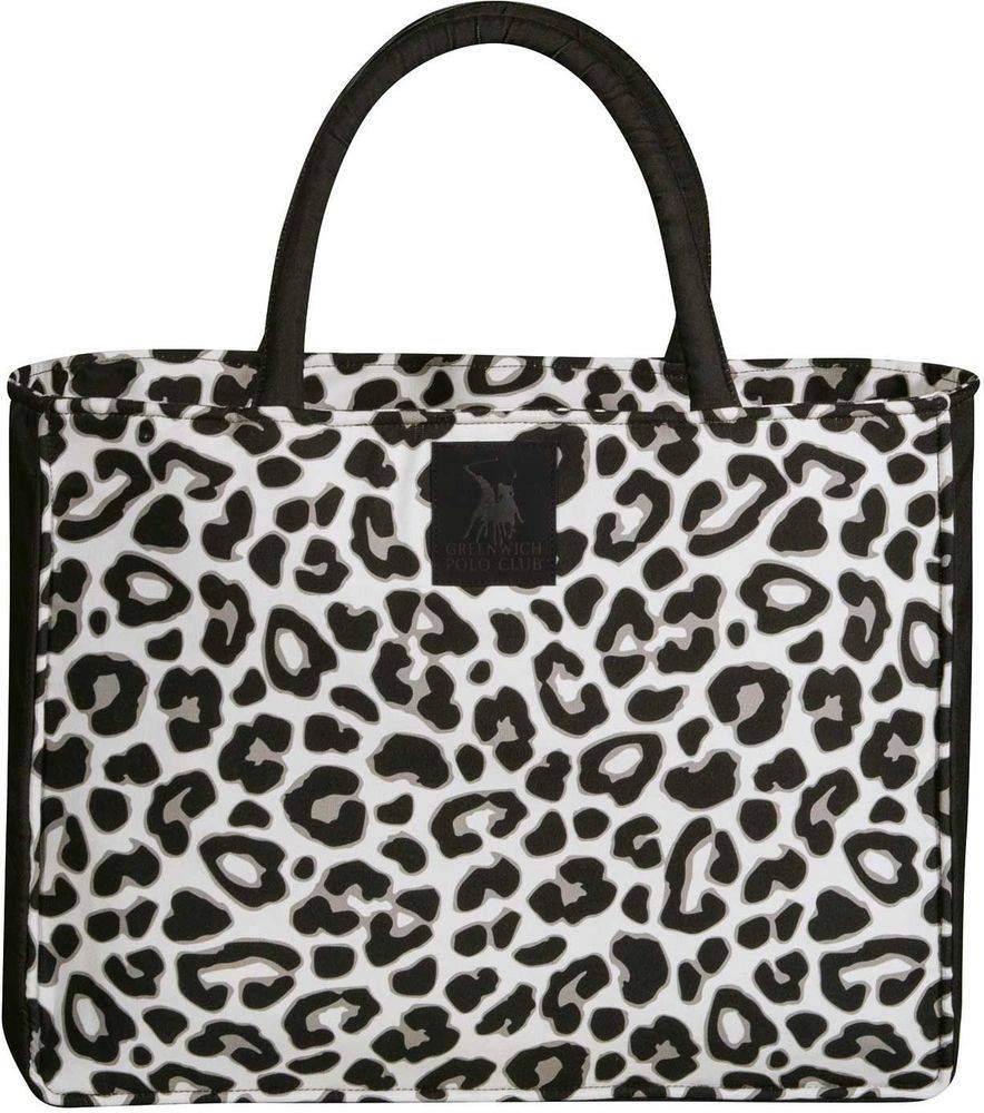 Τσάντα Θαλάσσης Greenwich Polo Club 4036 Black- Taupe 46x36