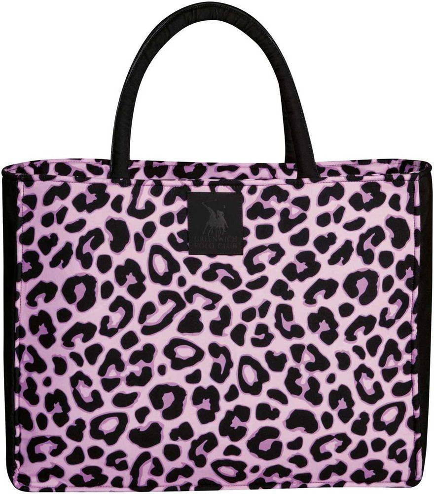 ΤΣΑΝΤΑ ΘΑΛΑΣΣΗΣ GREENWICH POLO CLUB 4037 BLACK/PINK (46X36CM) GREENWICH POLO CLUB
