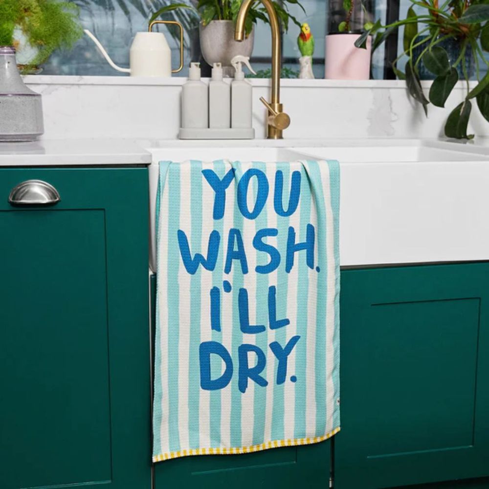 DOCK - BAY ΠΕΤΣΕΤΕΣ ΚΟΥΖΙΝΑΣ DOCK - BAY YOU WASH I&#039;LL DRY 75X45CM