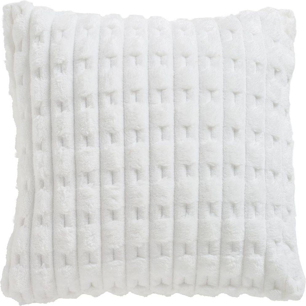 ΔΙΑΚΟΣΜΗΤΙΚΟ ΜΑΞΙΛΑΡΙ DAS HOME 1176 WHITE 40X40CM DAS HOME