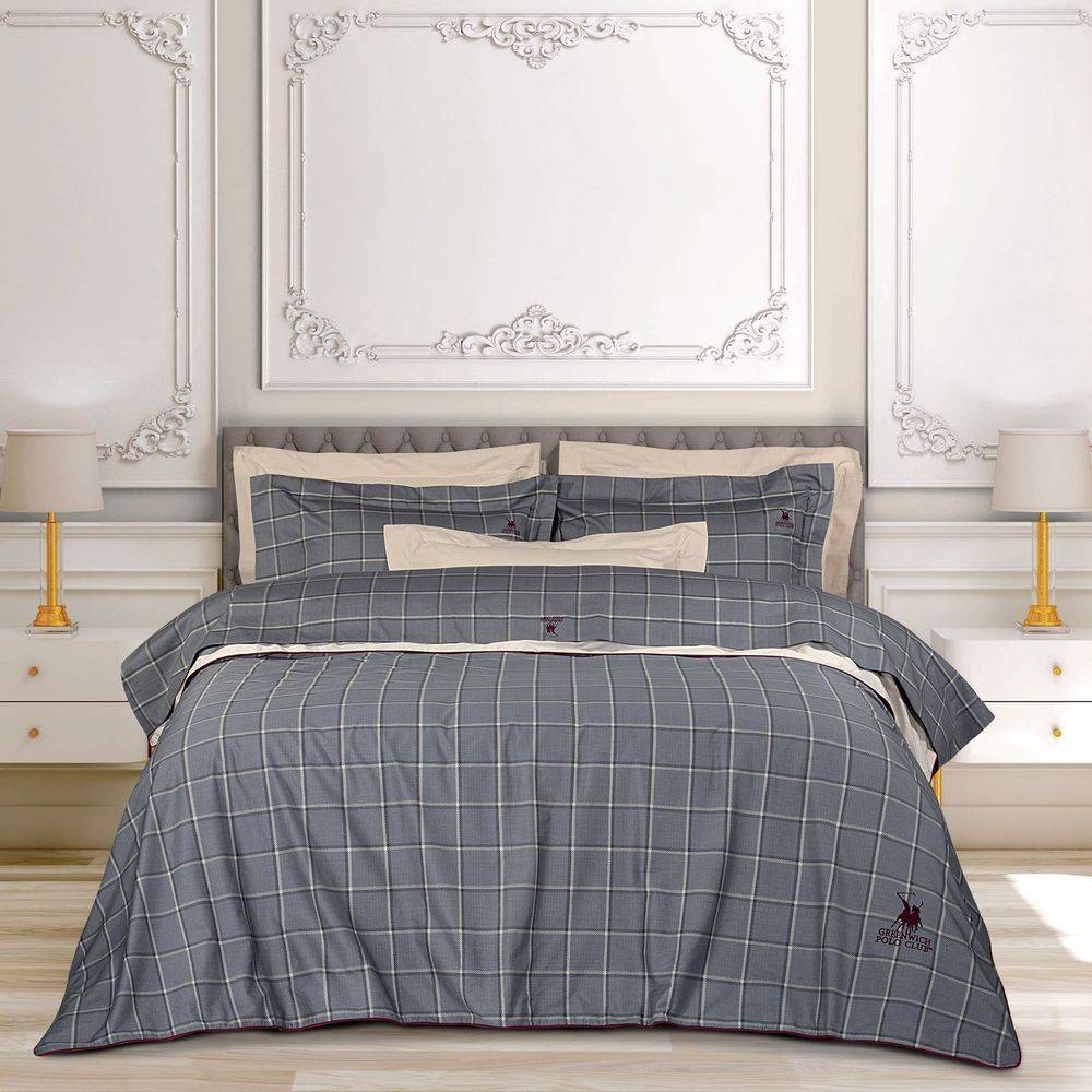 ΠΑΠΛΩΜΑΤΟΘΗΚΗ ΥΠΕΡΔΙΠΛΗ GREENWICH POLO CLUB 2193 ΣΕΤ 3ΤΜΧ (220X240CM) GREENWICH POLO CLUB