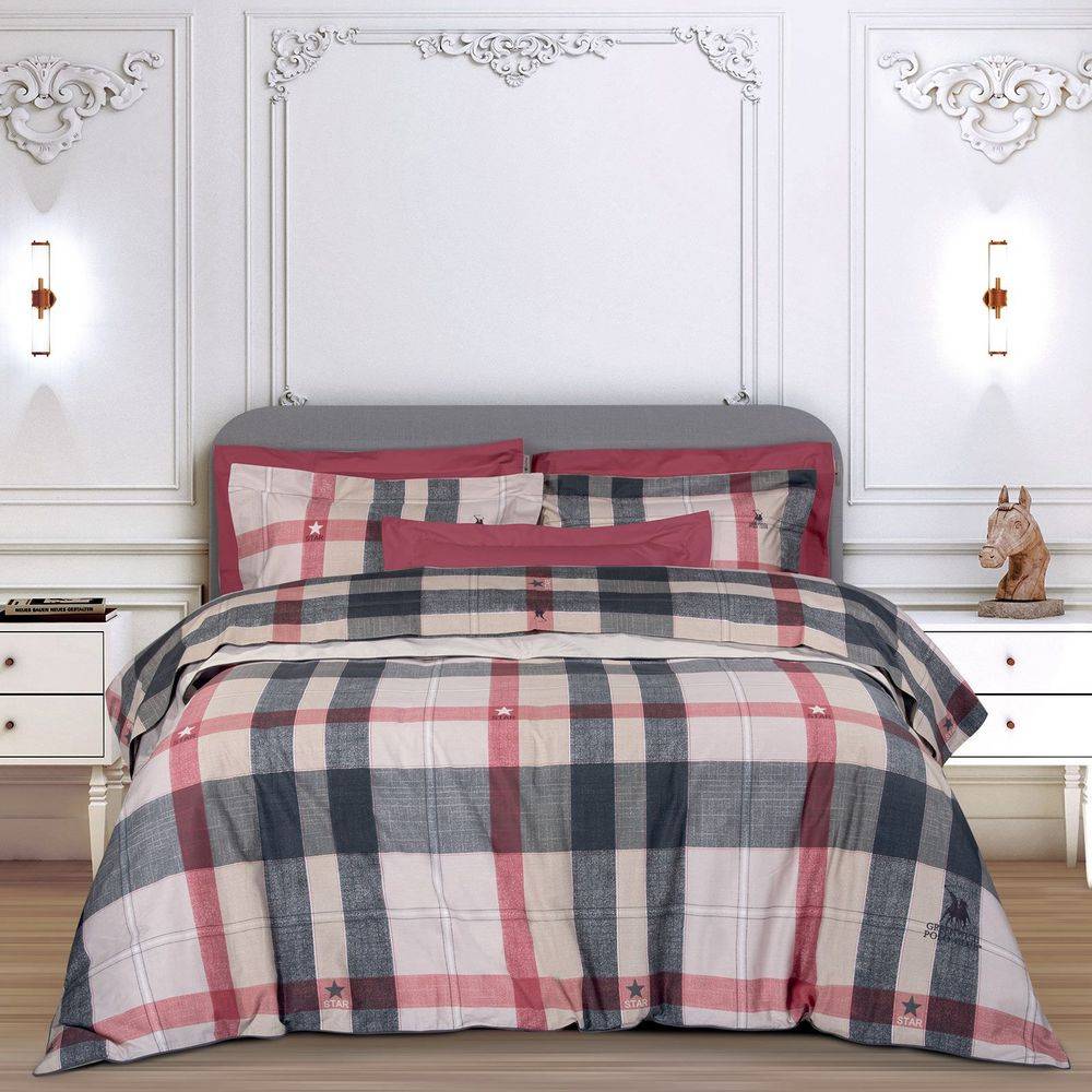 ΠΑΠΛΩΜΑΤΟΘΗΚΗ ΥΠΕΡΔΙΠΛΗ GREENWICH POLO CLUB 2194 ΣΕΤ 3ΤΜΧ (220X240CM) GREENWICH POLO CLUB