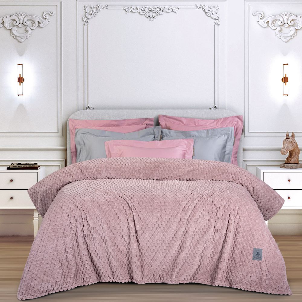 ΚΟΥΒΕΡΤΑ ΥΠΕΡΔΙΠΛΗ GREENWICH POLO CLUB 3474 NUDE (220X240CM)