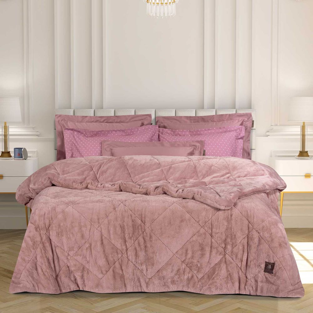 ΚΟΥΒΕΡΤΟΠΑΠΛΩΜΑ ΥΠΕΡΔΙΠΛΟ GREENWICH POLO CLUB 3445 NUDE 220X240CM GREENWICH POLO CLUB