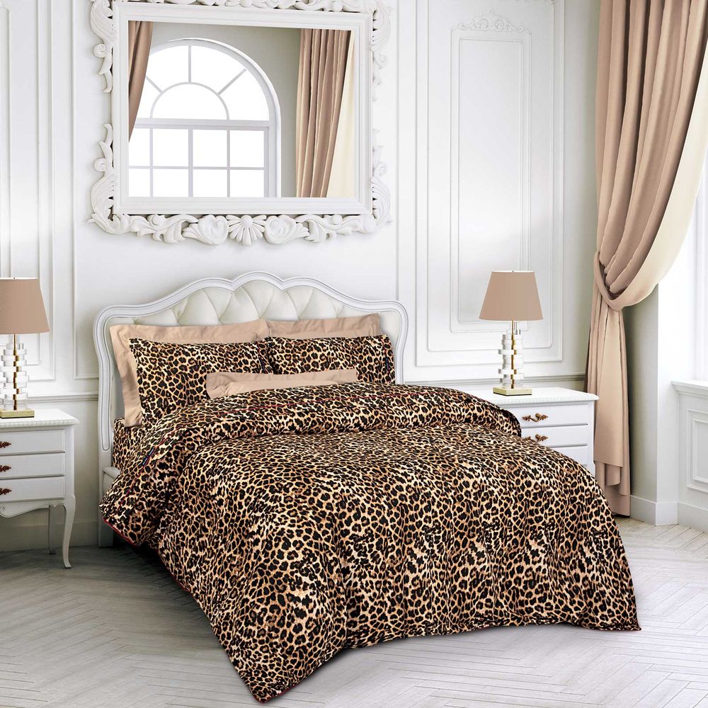 Σετ Σεντόνια Υπέρδιπλα 4 Τεμαχίων Greenwich Polo Club 2365 Brown 240x260