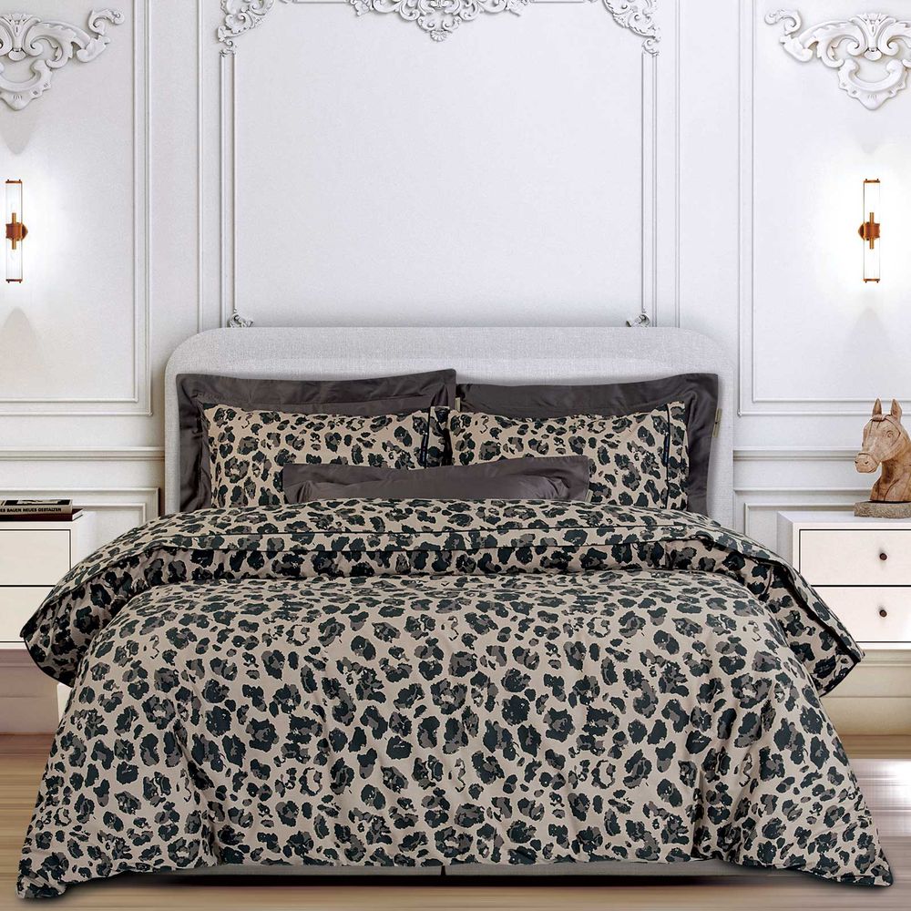 ΣΕΝΤΟΝΙΑ ΥΠΕΡΔΙΠΛΑ GREENWICH POLO CLUB 2364 COFFEE BROWN ΣΕΤ 4ΤΜΧ (240X260CM) GREENWICH POLO CLUB