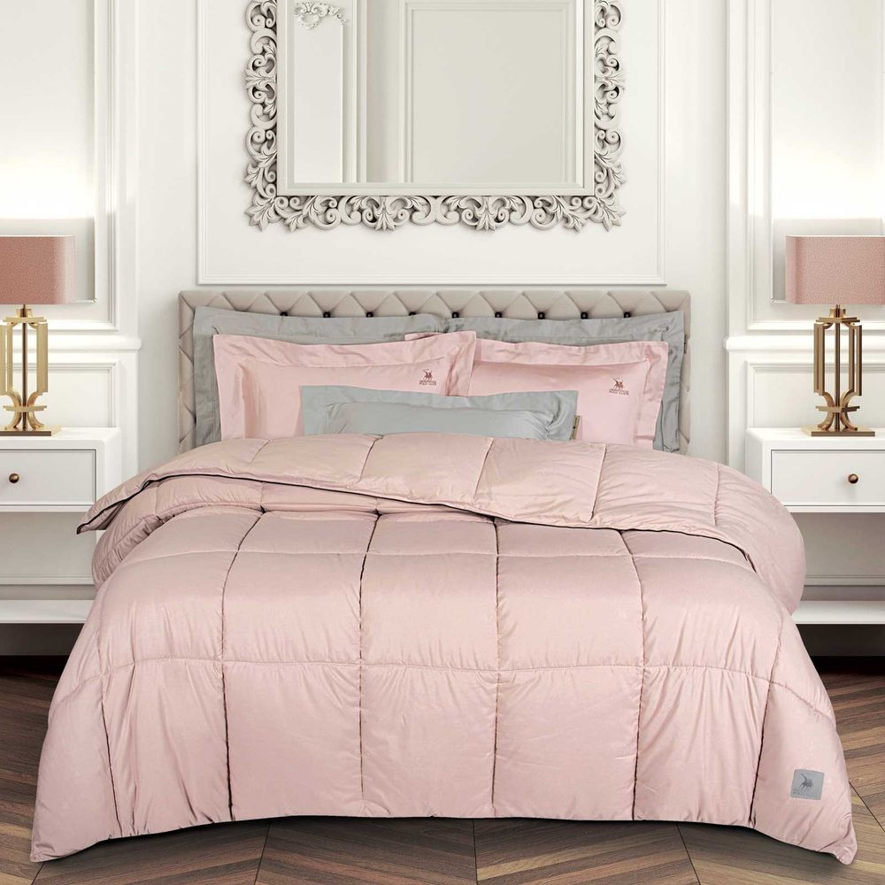 GREENWICH POLO CLUB ΠΑΠΛΩΜΑ ΥΠΕΡΔΙΠΛΟ GREENWICH POLO CLUB ESSENTIAL 4444 PINK 220Χ240CM
