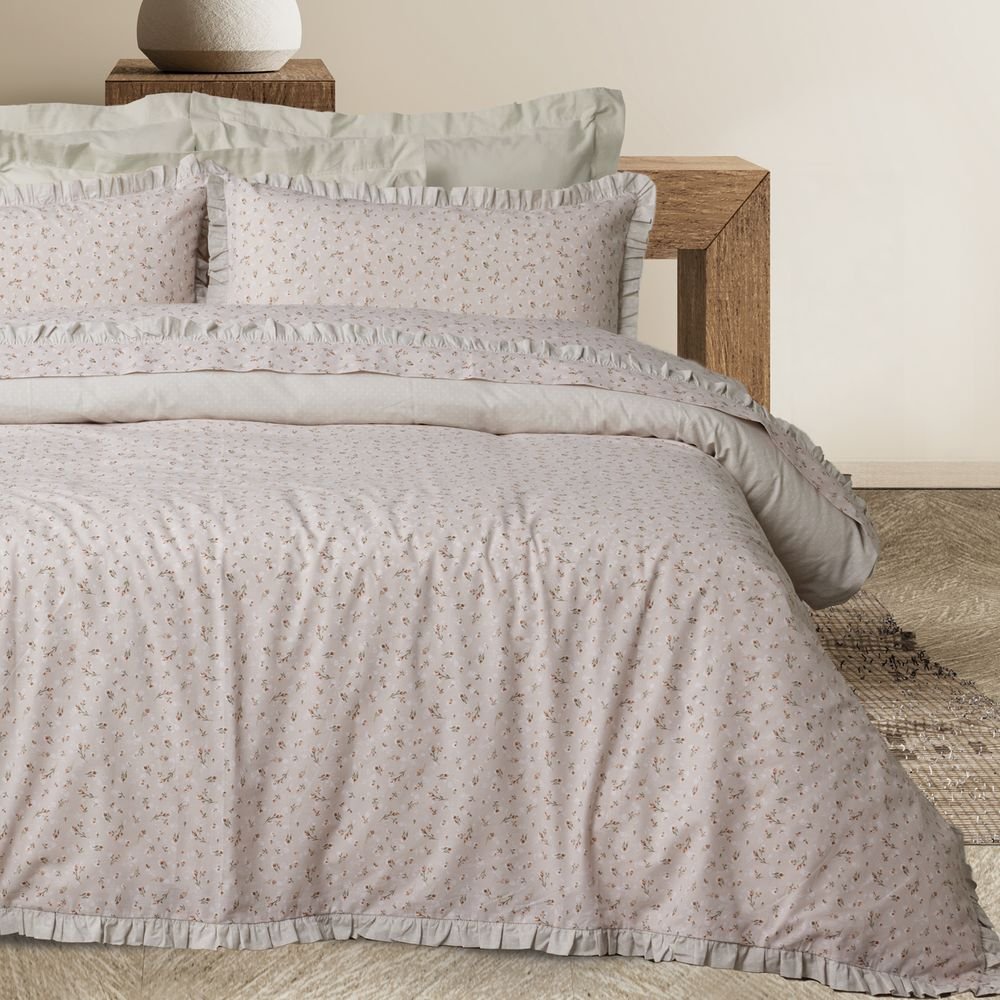 ΣΕΤ ΠΑΠΛΩΜΑΤΟΘΗΚΗ ΥΠΕΡΔΙΠΛΗ DAS HOME DAILY 3178 BEIGE (220X240CM)