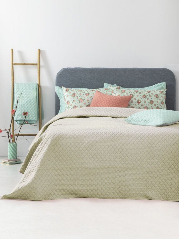 ΣΕΤ ΚΟΥΒΕΡΛΙ ΗΜΙΔΙΠΛΟ PALAMAIKI HOME JENN/2 IVORY 160X240CM ΠΑΛΑΜΑΙΚΗ