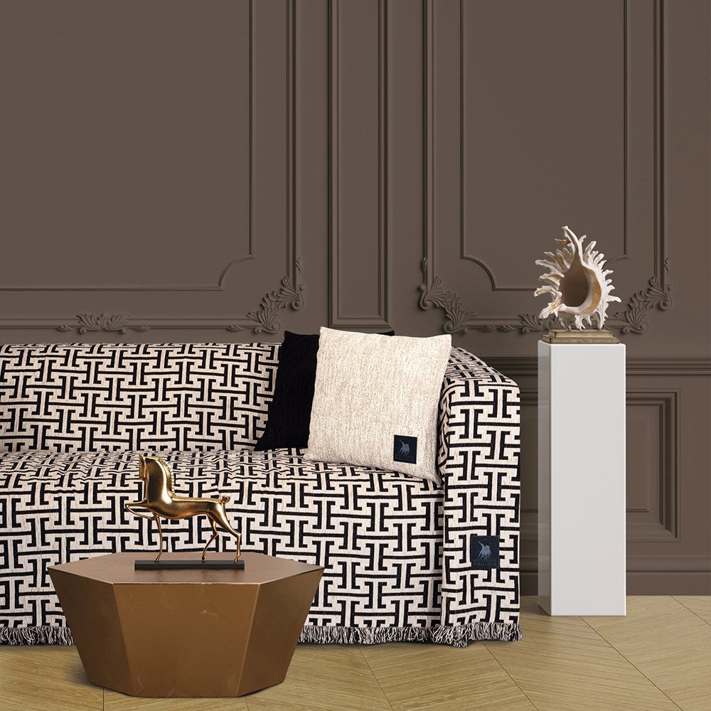 ΡΙΧΤΑΡΙ ΔΙΘΕΣΙΟ GREENWICH POLO CLUB 3931 BLACK/ECRU (180X250CM)