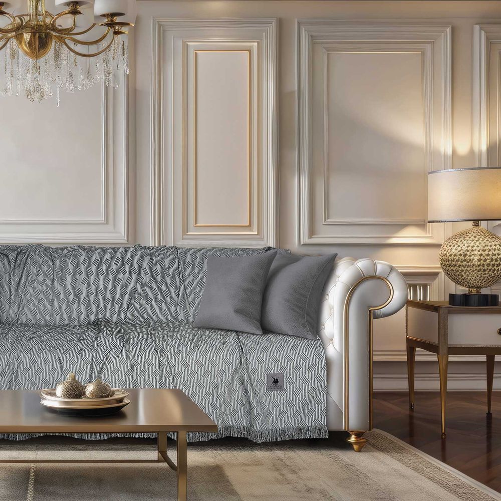 Ριχτάρι Τριθέσιου Greenwich Polo Club 3951 Dark Grey 180x300