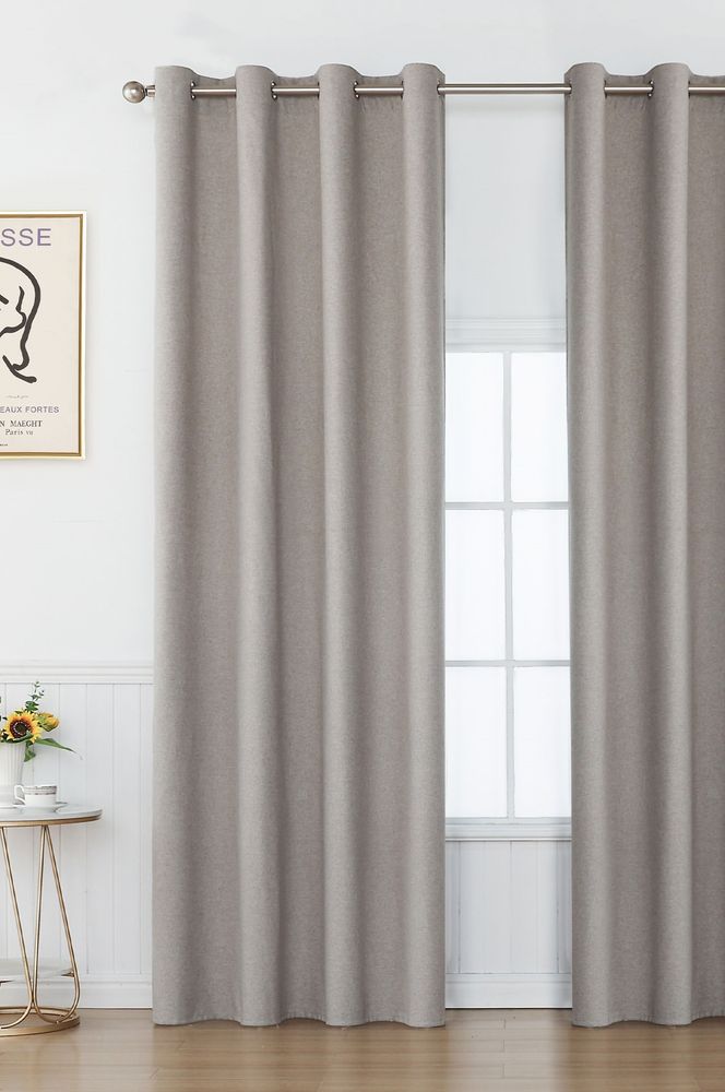 ΚΟΥΡΤΙΝΑ ΜΕ ΤΡΟΥΚΣ ΒΙΟΚΑΡΠΕΤ SONIA 7000-21 ΓΚΡΙ 140X270CM BIOKARPET HOME