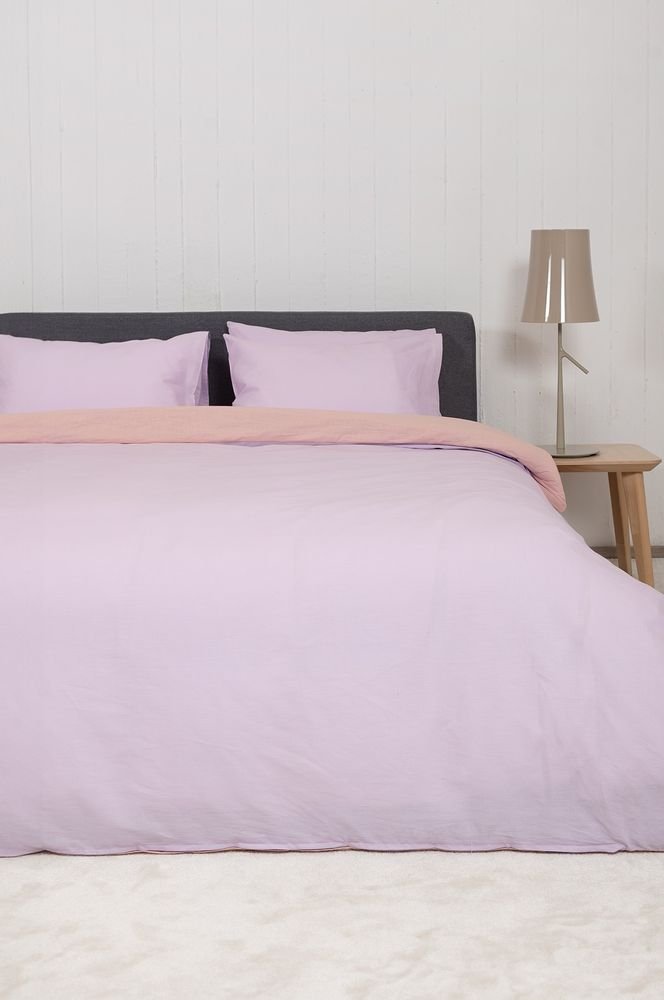 ΠΑΠΛΩΜΑΤΟΘΗΚΗ ΥΠΕΡΔΙΠΛΗ BIOKARPET HOME VIEW LILAC/POWDER ΣΕΤ 3TMX (225X245CM)