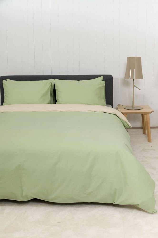 ΠΑΠΛΩΜΑΤΟΘΗΚΗ ΥΠΕΡΔΙΠΛΗ BIOKARPET HOME VIEW LIME/ECRU ΣΕΤ 3TMX (225X245CM) BIOKARPET HOME