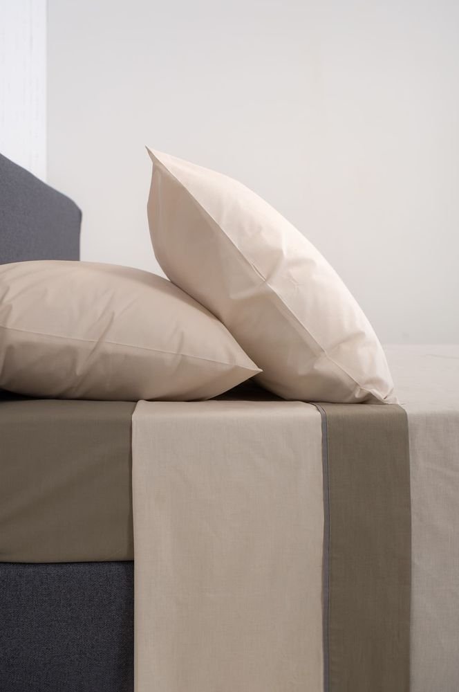 ΣΕΤ ΣΕΝΤΟΝΙΑ ΜΟΝΑ ΒΙΟΚΑΡΠΕΤ HOME VIEW NATURAL/GREIZE 170Χ260CM