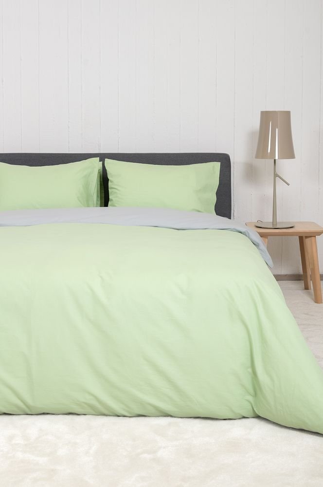 ΣΕΤ ΣΕΝΤΟΝΙΑ KING SIZE ΒΙΟΚΑΡΠΕΤ HOME VIEW LIME/LT GREY 270Χ280CM BIOKARPET HOME