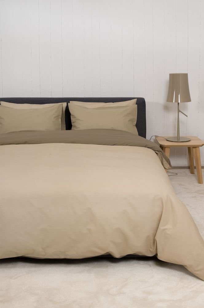 ΣΕΤ ΣΕΝΤΟΝΙΑ KING SIZE ΒΙΟΚΑΡΠΕΤ HOME VIEW BEIGE/GREIZE 270Χ280CM BIOKARPET HOME
