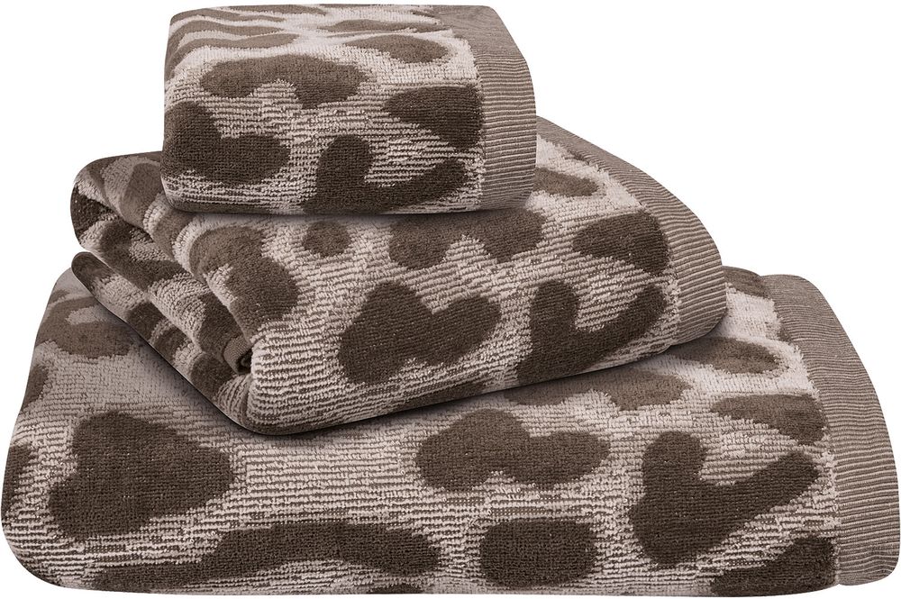 ΣΕΤ ΠΕΤΣΕΤΕΣ GREENWICH POLO CLUB 3099 BLACK/TAUPE 3ΤΜΧ (30X50CM-50X90CM-70X140CM) GREENWICH POLO CLUB