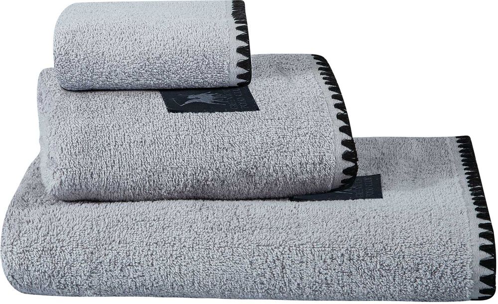 ΣΕΤ ΠΕΤΣΕΤΕΣ GREENWICH POLO CLUB ESSENTIAL 4110 GREY 3ΤΜΧ (30X50CM-50X90CM-70X140CM)