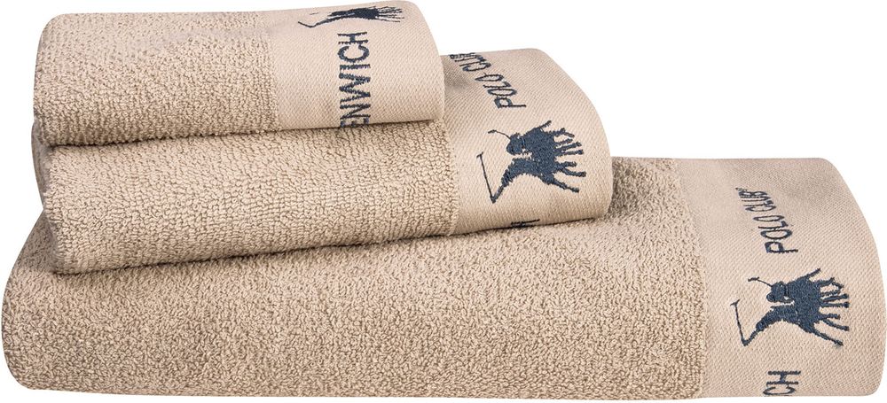 ΣΕΤ ΠΕΤΣΕΤΕΣ GREENWICH POLO CLUB 2668 ΜΠΕΖ 3ΤΜΧ (30X50CM-50X90CM-70X140CM)